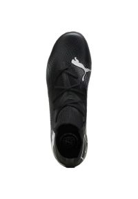 Buty piłkarskie Puma Future 7 Match FG/AG M 107715 02 czarne. Kolor: czarny. Materiał: dzianina, syntetyk. Szerokość cholewki: normalna. Sport: piłka nożna