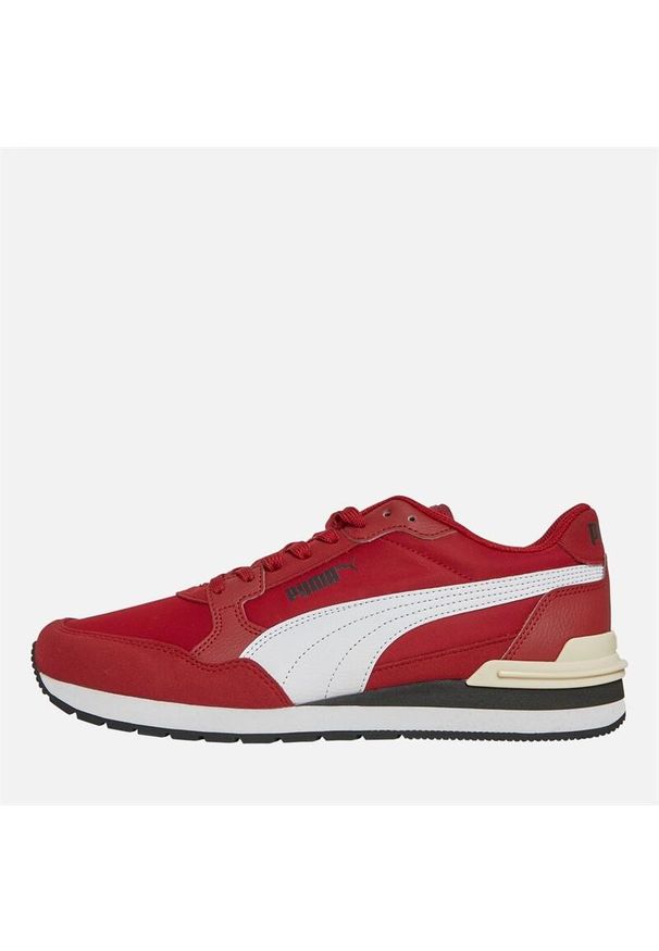 Buty Puma ST Runner v4 NL Dark Crimson-White (39906912).. Okazja: na co dzień. Kolor: czerwony, biały, wielokolorowy. Materiał: guma. Sport: turystyka piesza