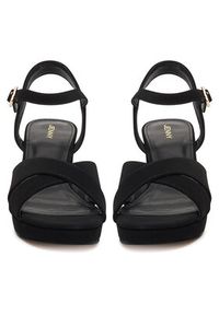 Jenny - JENNY Sandały AYLA WYL3426-3 Czarny. Kolor: czarny. Materiał: materiał #6