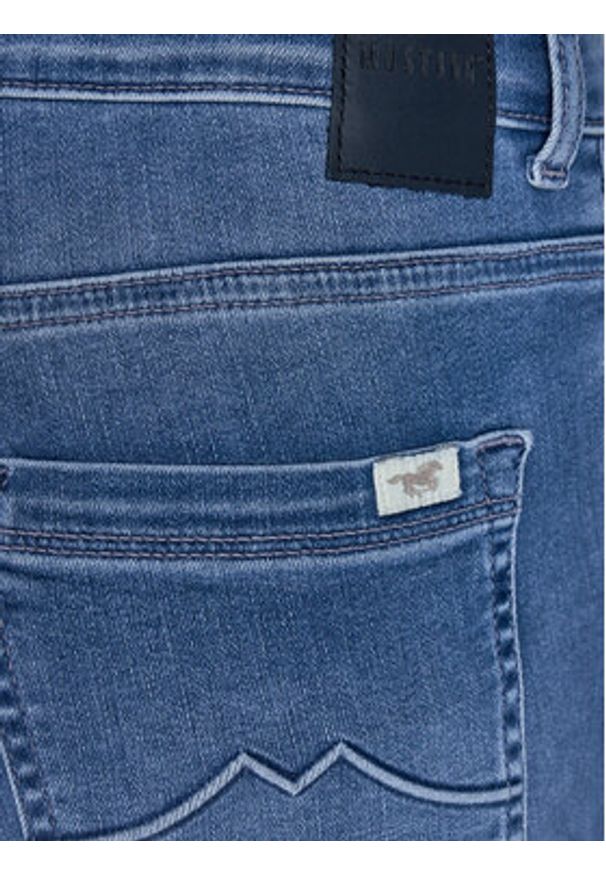 Mustang Jeansy Shelby 1014821 Niebieski Slim Fit. Kolor: niebieski