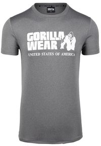 GORILLA WEAR - Koszulka fitness męska Gorilla Wear Classic Training. Kolor: szary. Sport: fitness