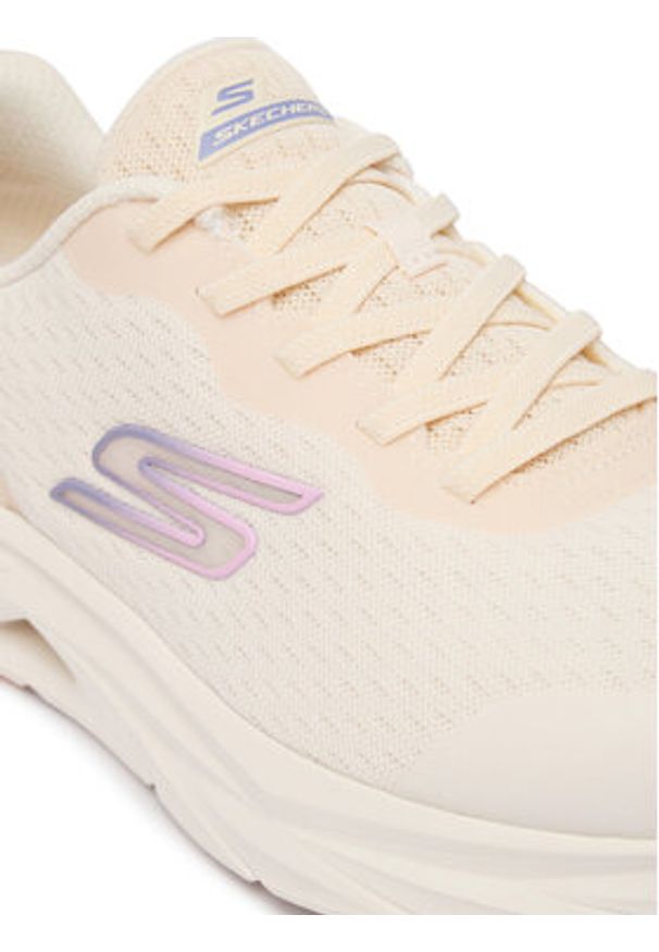 skechers - Skechers Sneakersy Glide Step Vortex 129826/NAT Kremowy. Kolor: kremowy. Materiał: materiał