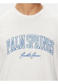 Jack & Jones T-Shirt Detroit 12268441 Biały Relaxed Fit. Kolor: biały. Materiał: bawełna #5
