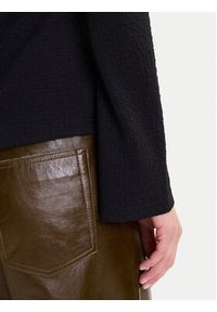 Vero Moda Bluzka Cille 10334657 Czarny Slim Fit. Kolor: czarny. Materiał: syntetyk