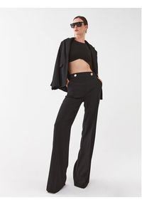 Pinko Spodnie materiałowe Sbozzare 100055 A14I Czarny Relaxed Fit. Kolor: czarny. Materiał: materiał, syntetyk #3