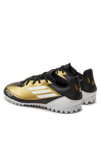 Adidas - adidas Buty do piłki nożnej F50 Club Messi Turf IG9330 Złoty. Kolor: złoty. Materiał: skóra #3