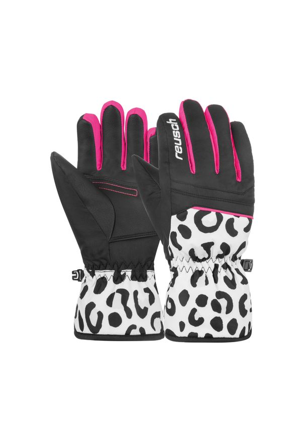 Dziecięce rękawice narciarskie Reusch Alan. Kolor: szary, wielokolorowy, biały. Sport: narciarstwo