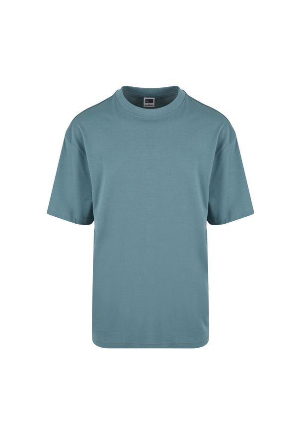 Koszulka Urban Classics Signature Logo Tall. Kolor: niebieski