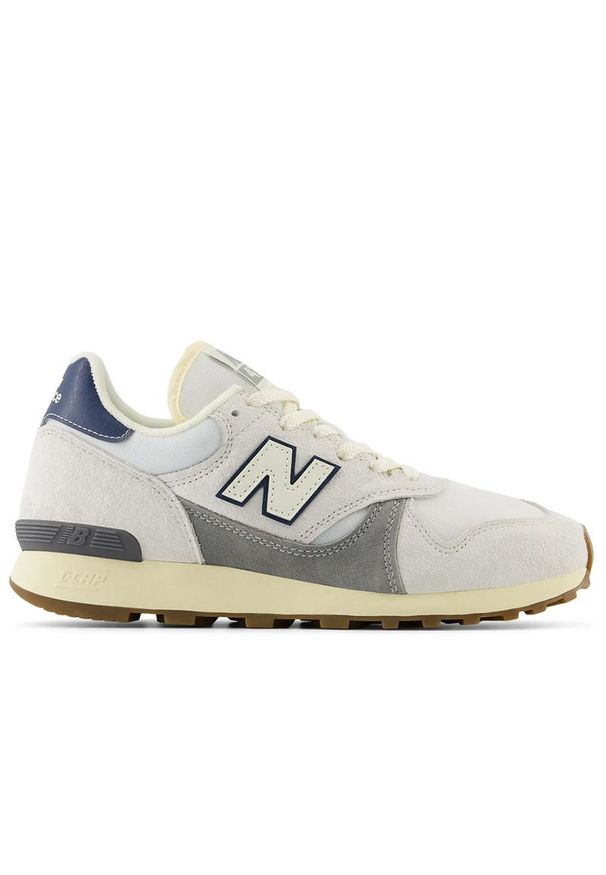 Buty unisex New Balance U475FC - szare. Okazja: na co dzień. Kolor: szary. Materiał: materiał, zamsz. Szerokość cholewki: normalna