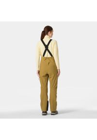 Damskie spodnie narciarskie na szelkach Helly Hansen Verglas BC. Kolor: brązowy. Sezon: zima. Sport: narciarstwo #2