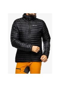 Kurtka puchowa męska Montane Anti-Freeze Lite Hoodie. Kolor: czarny. Materiał: puch