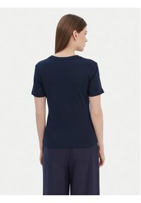 TOMMY HILFIGER - Tommy Hilfiger T-Shirt New Cody WW0WW40587 Granatowy Regular Fit. Kolor: niebieski. Materiał: bawełna #3