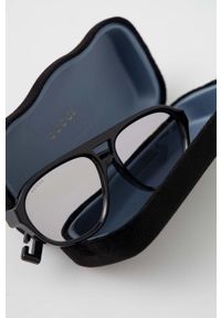 Gucci okulary przeciwsłoneczne GG1239S męskie kolor czarny. Kolor: czarny #4