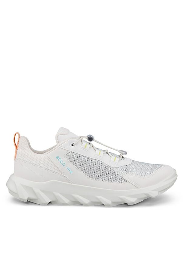 ecco - ECCO Sneakersy Mx W Low Breathru 82026360330 Biały. Kolor: biały. Materiał: skóra
