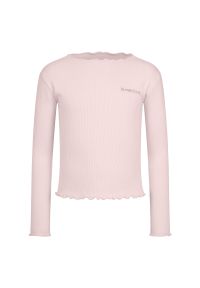 Koszulka dziewczęca z długim rękawem ELT Lucky Merle. Kolor: różowy. Długość rękawa: długi rękaw. Długość: długie. Styl: młodzieżowy #1