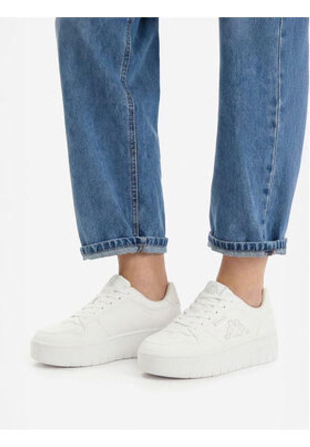 Kappa Sneakersy CEOWB-SS24-3C017 Biały. Kolor: biały. Materiał: skóra