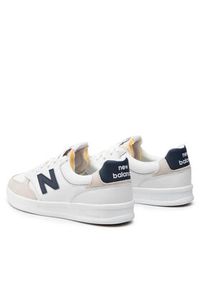 New Balance Sneakersy CT300WY3 Beżowy. Kolor: biały. Materiał: skóra #3