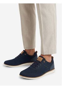 Nautica Półbuty CEO-IGO-01 Granatowy. Kolor: niebieski. Materiał: materiał #3