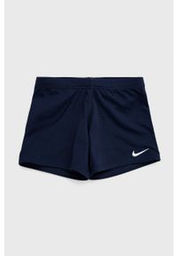 Nike Kids - Kąpielówki dziecięce 120-170 cm. Kolor: niebieski. Materiał: materiał, dzianina
