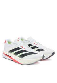 Adidas - adidas Buty do biegania adizero Boston 13 JS4932 Biały. Kolor: biały. Materiał: materiał