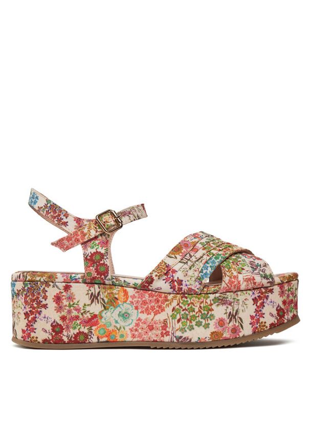 Ted Baker Klapki Ameelah 259912 Kolorowy. Materiał: materiał. Wzór: kolorowy