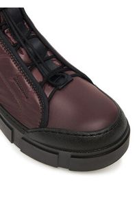 Vic Matié Botki 1F2000DHV14B090351 Bordowy. Kolor: czerwony. Materiał: materiał #6