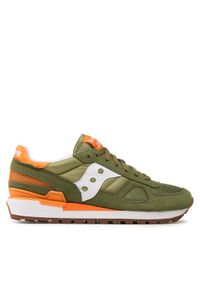 Saucony Sneakersy Shadow Original S2108 Zielony. Kolor: zielony. Materiał: materiał