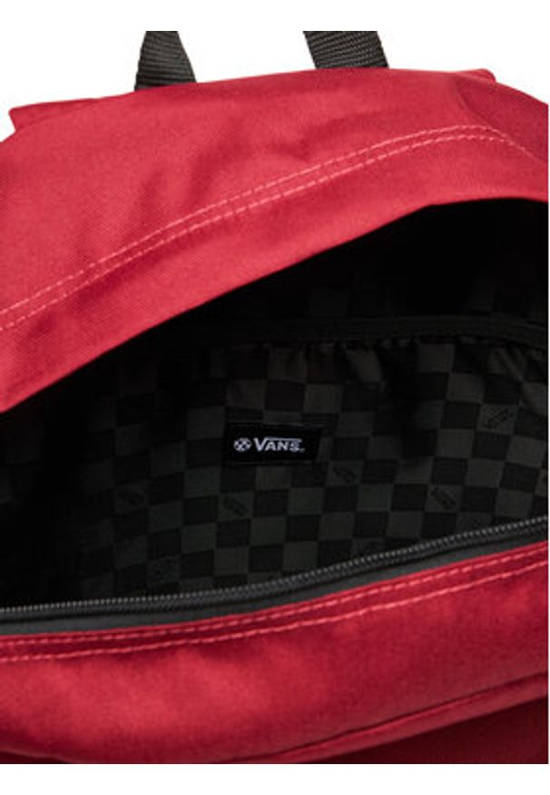 Vans Plecak Old Skool Class VN000H4YBRD1 Bordowy. Kolor: czerwony. Materiał: materiał