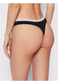 TOMMY HILFIGER - Tommy Hilfiger Komplet stringów UW0UW02829 Czarny. Kolor: czarny. Materiał: bawełna #3