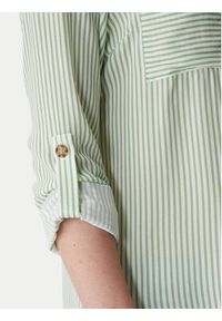 Vero Moda Koszula Bumpy 10275283 Zielony Regular Fit. Kolor: zielony. Materiał: wiskoza #4