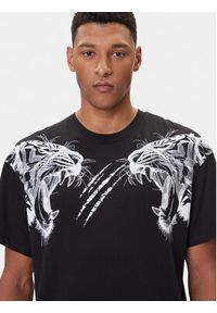 Plein Sport T-Shirt FAEC MTK8360 STE001N Czarny Loose Fit. Kolor: czarny. Materiał: bawełna. Styl: sportowy