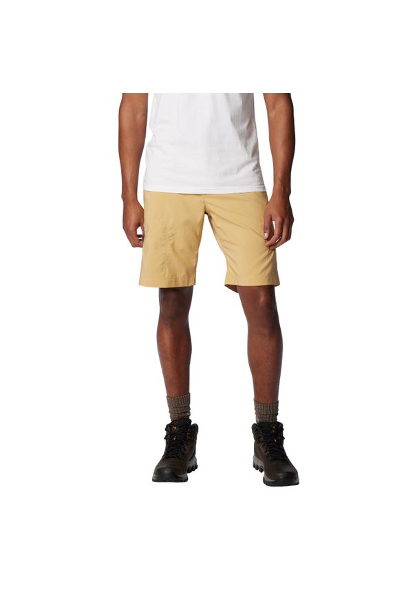 columbia - Szorty męskie Columbia Silver Ridge Utility Shorts. Kolor: beżowy. Sport: turystyka piesza
