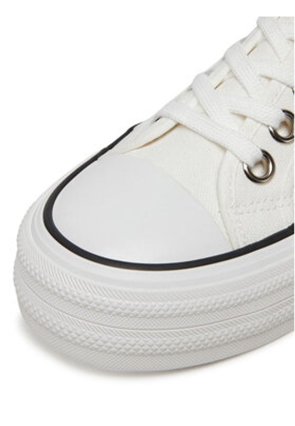 DeeZee Trampki AM25234-D Biały. Kolor: biały. Materiał: materiał