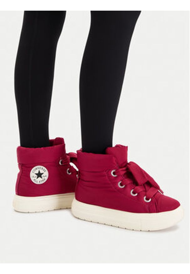 Converse Trzewiki Chuck Taylor All Star Elements Boot High Top Sporty A14274C Różowy. Kolor: różowy. Materiał: materiał. Styl: sportowy