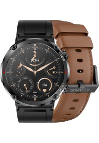 Smartwatch Gravity Zegarek męski SMARTWATCH GRAVITY GT21-4 BK/RD/BK. Rodzaj zegarka: smartwatch