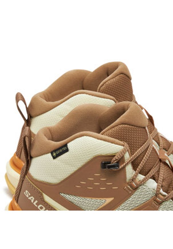 salomon - Salomon Trekkingi X Ultra 360 Edge Mid Gore-Tex L47462700 Brązowy. Kolor: brązowy. Materiał: materiał