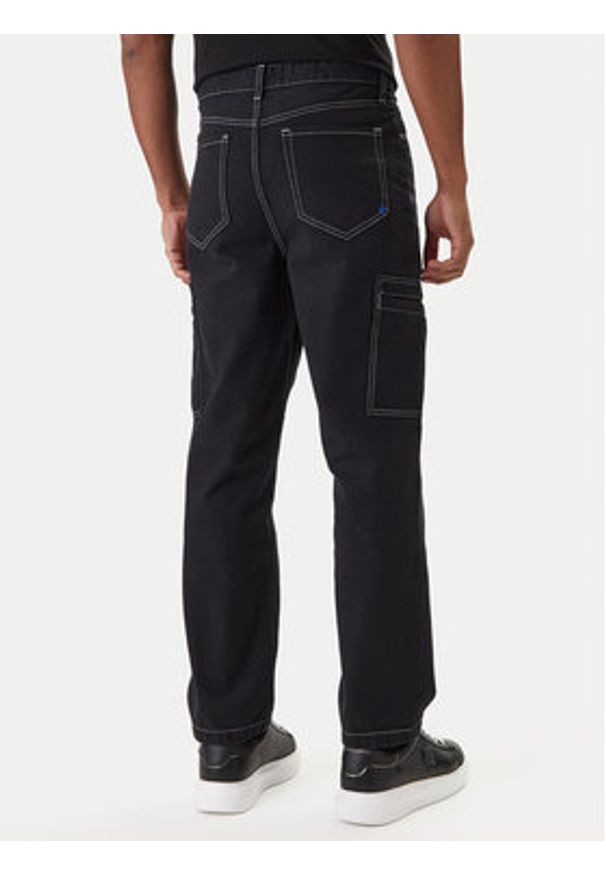 Karl Lagerfeld Jeans Jeansy B1M10025 Czarny Slim Fit. Kolor: czarny