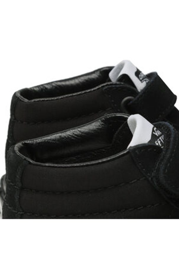 Vans Tenisówki Uy Sk8-Mid Reissue V VN0A346YLWB1 Czarny. Kolor: czarny. Materiał: zamsz, skóra