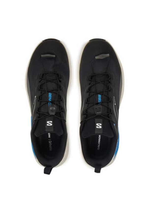 salomon - Salomon Buty do biegania Genesis Gore-Tex L47807800 Czarny. Kolor: czarny. Materiał: materiał. Technologia: Gore-Tex