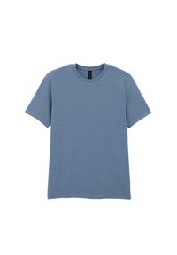 GILDAN - Bawełniana Koszulka Unisex Dla Dorosłych W Miękkim Stylu. Kolor: wielokolorowy, niebieski, szary. Materiał: bawełna