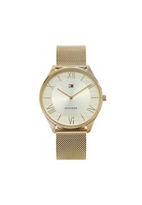 TOMMY HILFIGER - Tommy Hilfiger Zegarek Becker 1710515 Złoty. Kolor: złoty