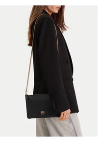 Pinko Torebka Flat Classic PE 23 PCPL 100455 A0F1 Czarny. Kolor: czarny. Materiał: skórzane #4