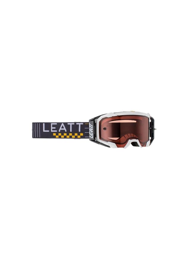 LEATT - Gogle rowerowe MTB Enduro dla dorosłych Leatt Velocity 5.5 V23. Kolor: biały