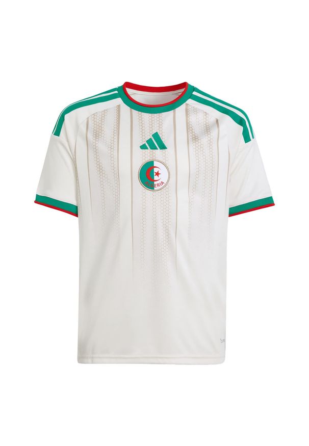 Adidas - Koszulka Algeria 26 Home Kids. Kolor: biały. Sport: piłka nożna