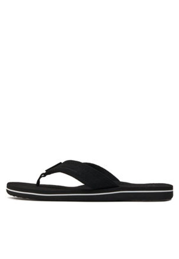 Quiksilver Japonki AQYL101266 Czarny. Kolor: czarny. Materiał: materiał