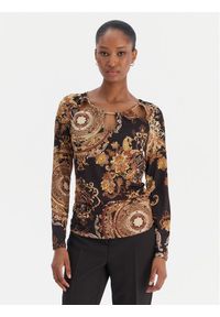 Rinascimento Bluzka CFC0020152002 Czarny Regular Fit. Kolor: czarny. Materiał: syntetyk #1