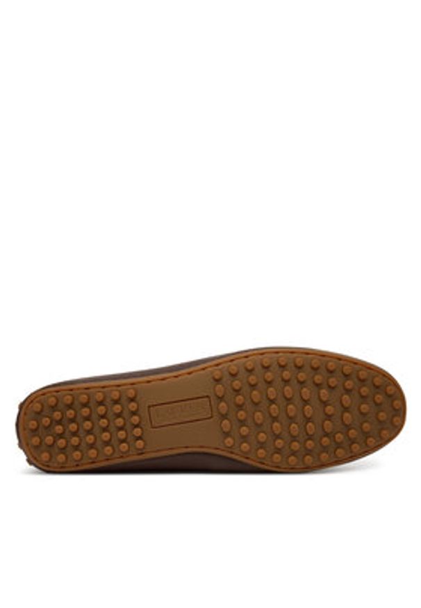 Lauren Ralph Lauren - LAUREN RALPH LAUREN Mokasyny Kingad 802942768016 Brązowy. Kolor: brązowy. Materiał: skóra