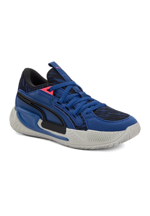 Puma - Buty do koszykówki męskie PUMA Court Rider Chaos Clydes Closet. Kolor: niebieski. Sport: koszykówka