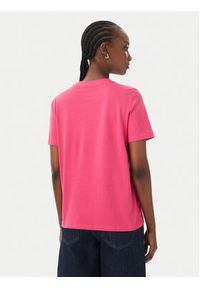 Vero Moda T-Shirt Paulina 10316991 Różowy Regular Fit. Kolor: różowy. Materiał: bawełna #5