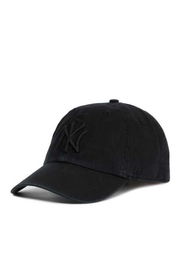 47 Brand Czapka z daszkiem New York Yankees 47 B-RGW17GWSNL-BKF Czarny. Kolor: czarny. Materiał: materiał